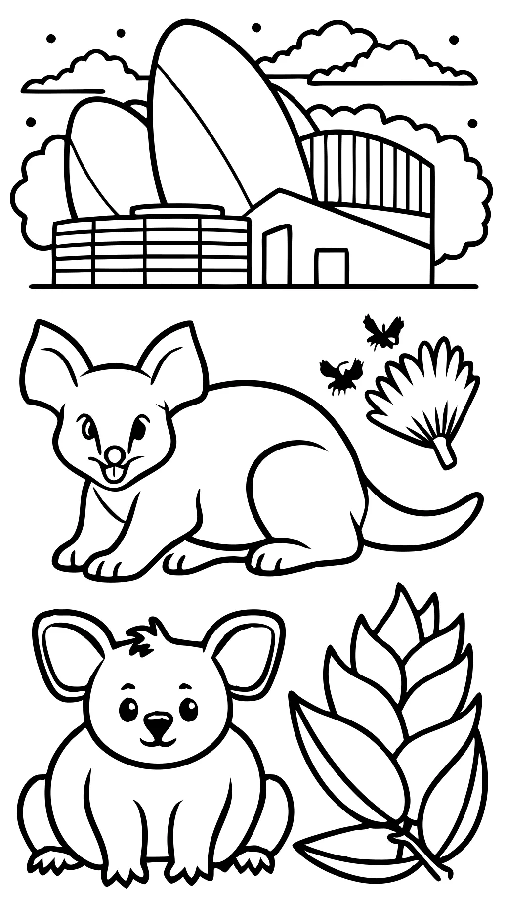 coloriages australiens